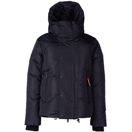 Dsquared² Black Nylon Men Jacket - Arichezz.store