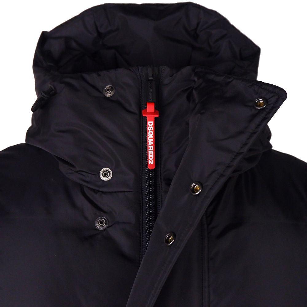 Dsquared² Black Nylon Men Jacket - Arichezz.store