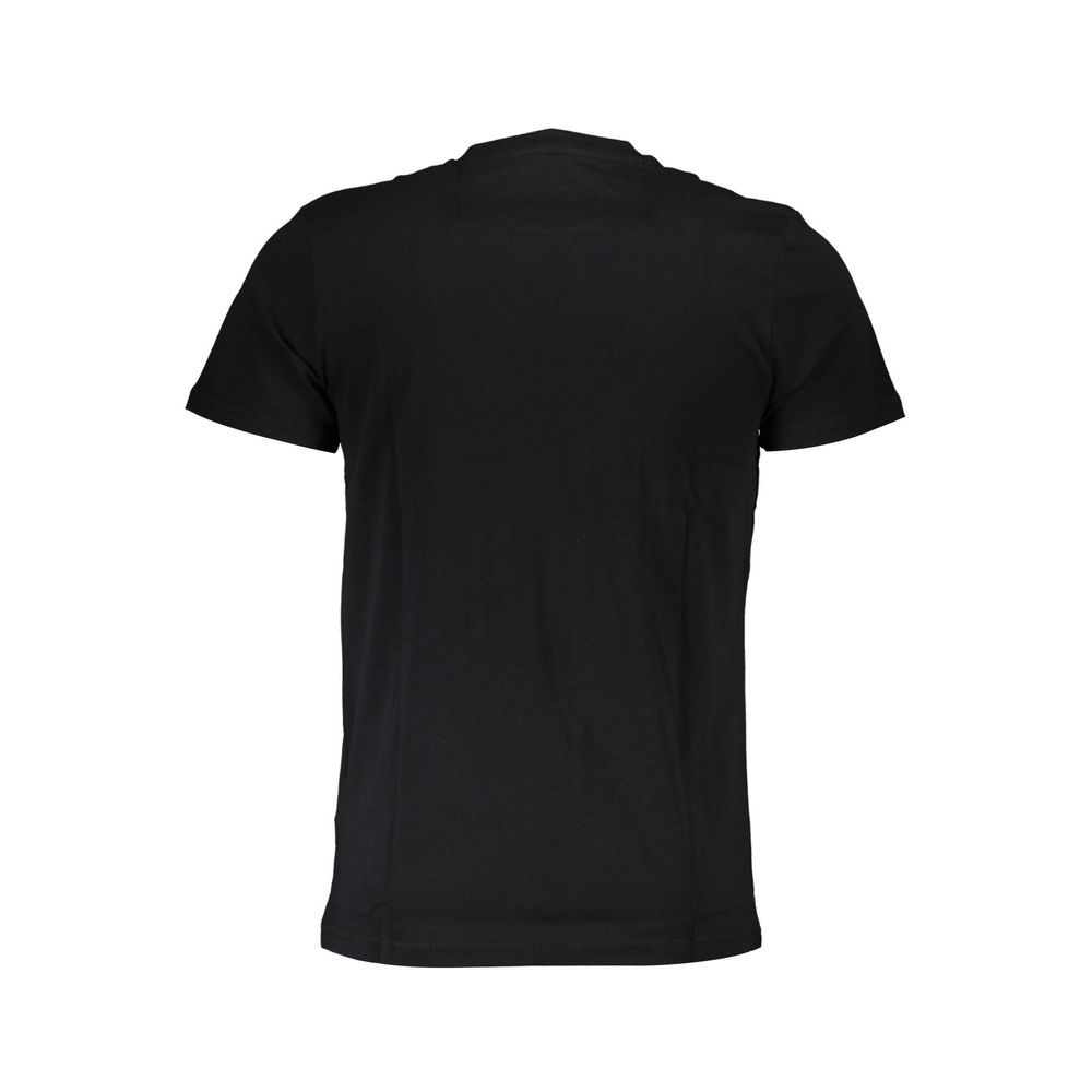 Cavalli Class Black Cotton T-Shirt - Arichezz.store