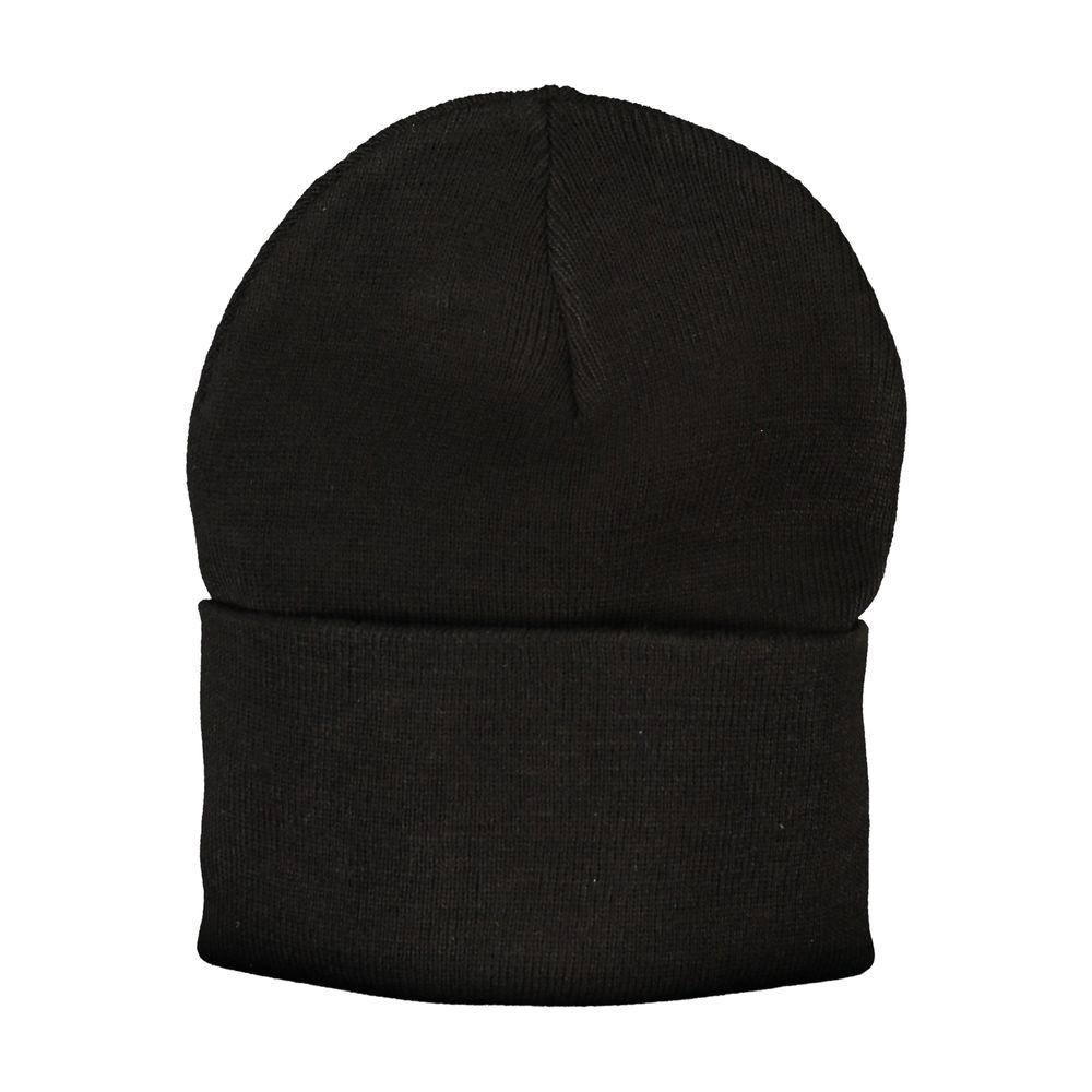 La Martina Black Polyester Hats & Cap - Arichezz.store