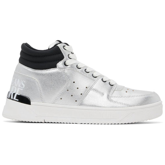 Versace Jeans Gray Polyethylene Sneaker - Arichezz.store