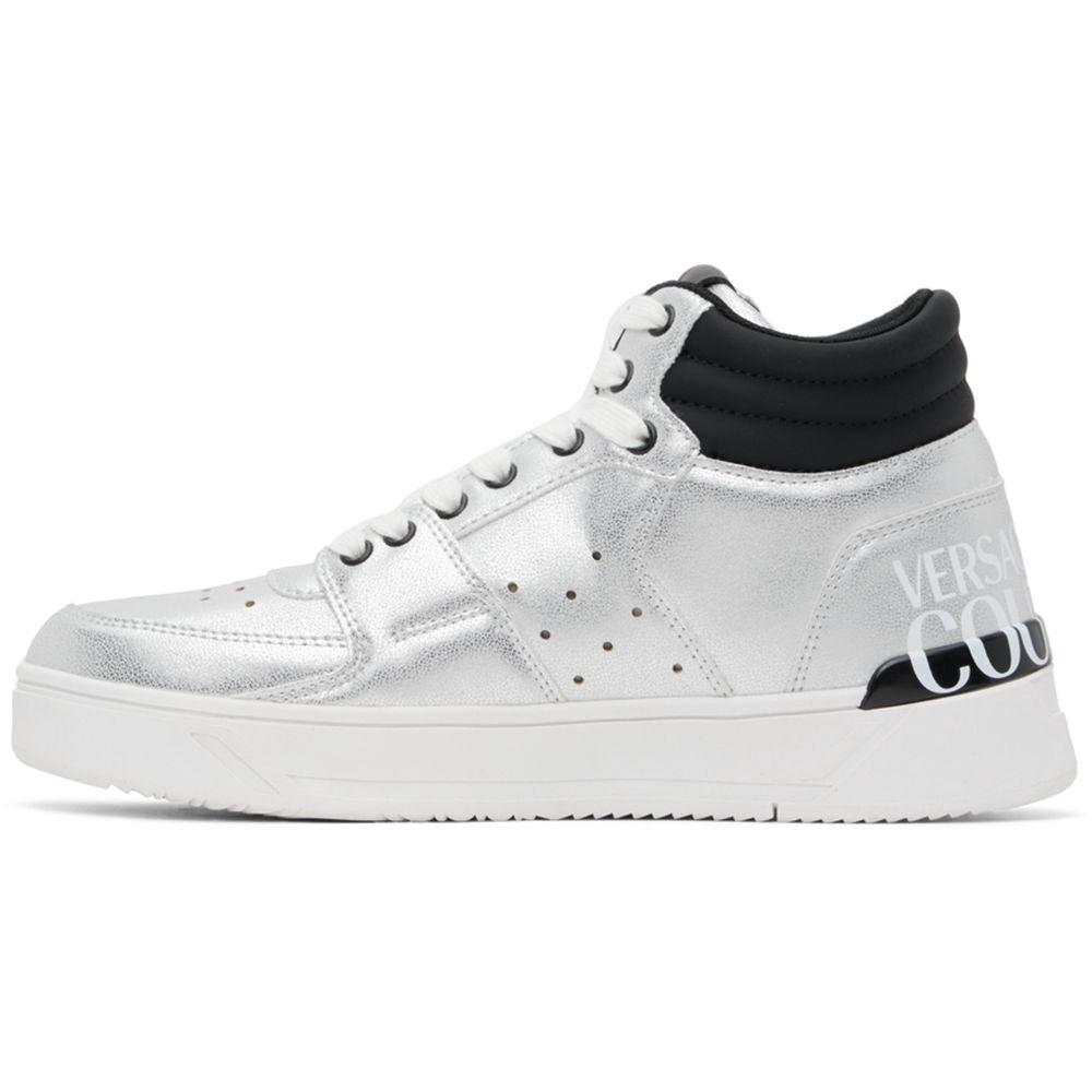 Versace Jeans Gray Polyethylene Sneaker - Arichezz.store