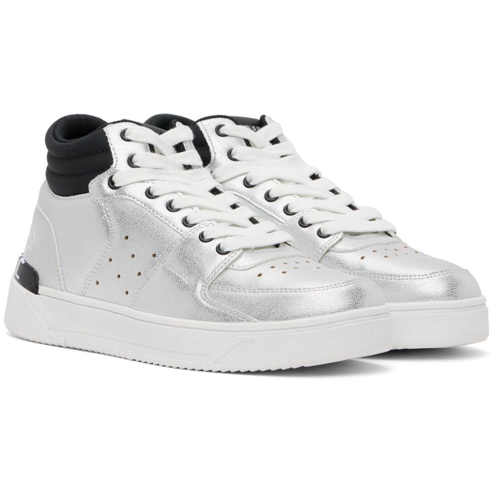 Versace Jeans Gray Polyethylene Sneaker - Arichezz.store