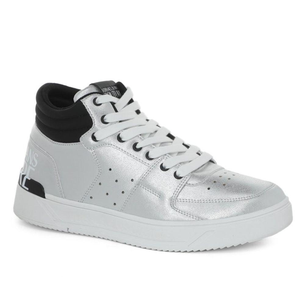 Versace Jeans Gray Polyethylene Sneaker - Arichezz.store