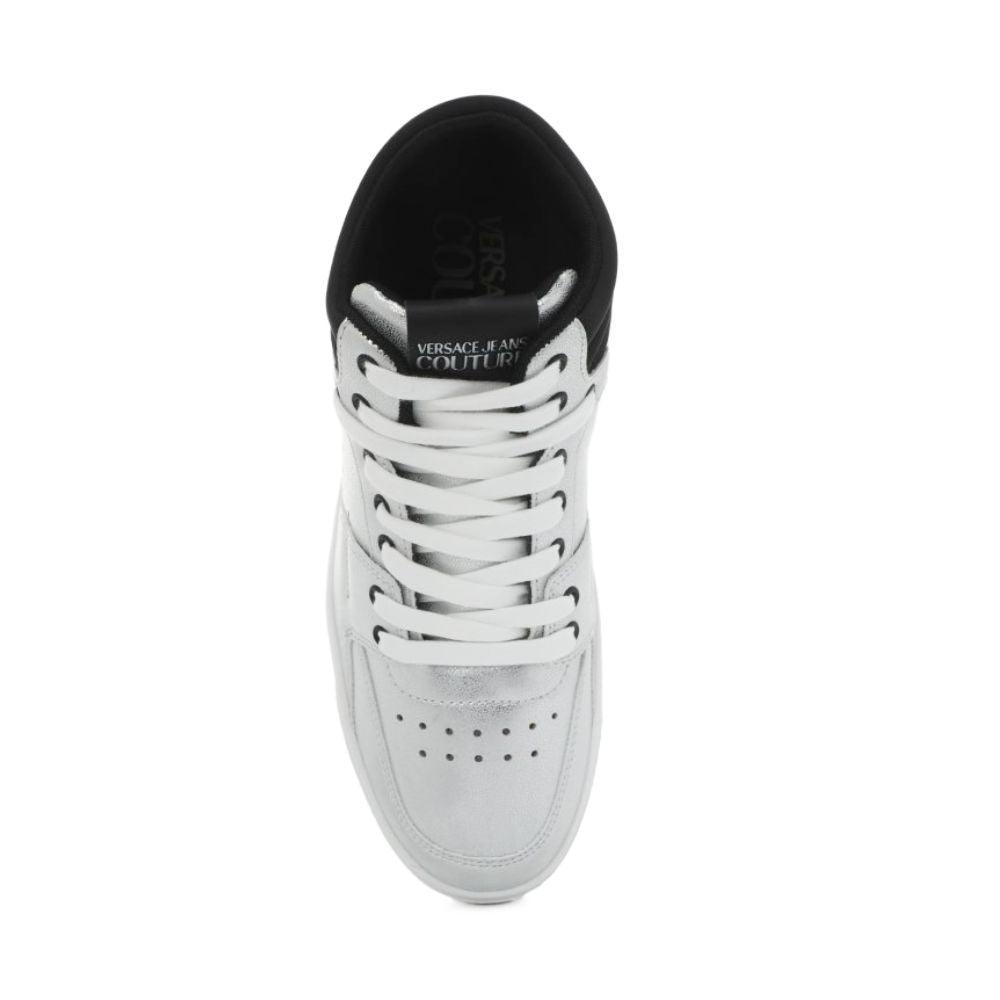 Versace Jeans Gray Polyethylene Sneaker - Arichezz.store