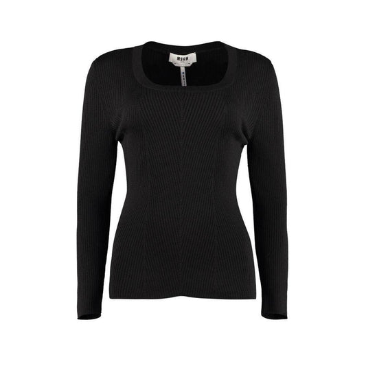 MSGM Black Sweater - Arichezz.store