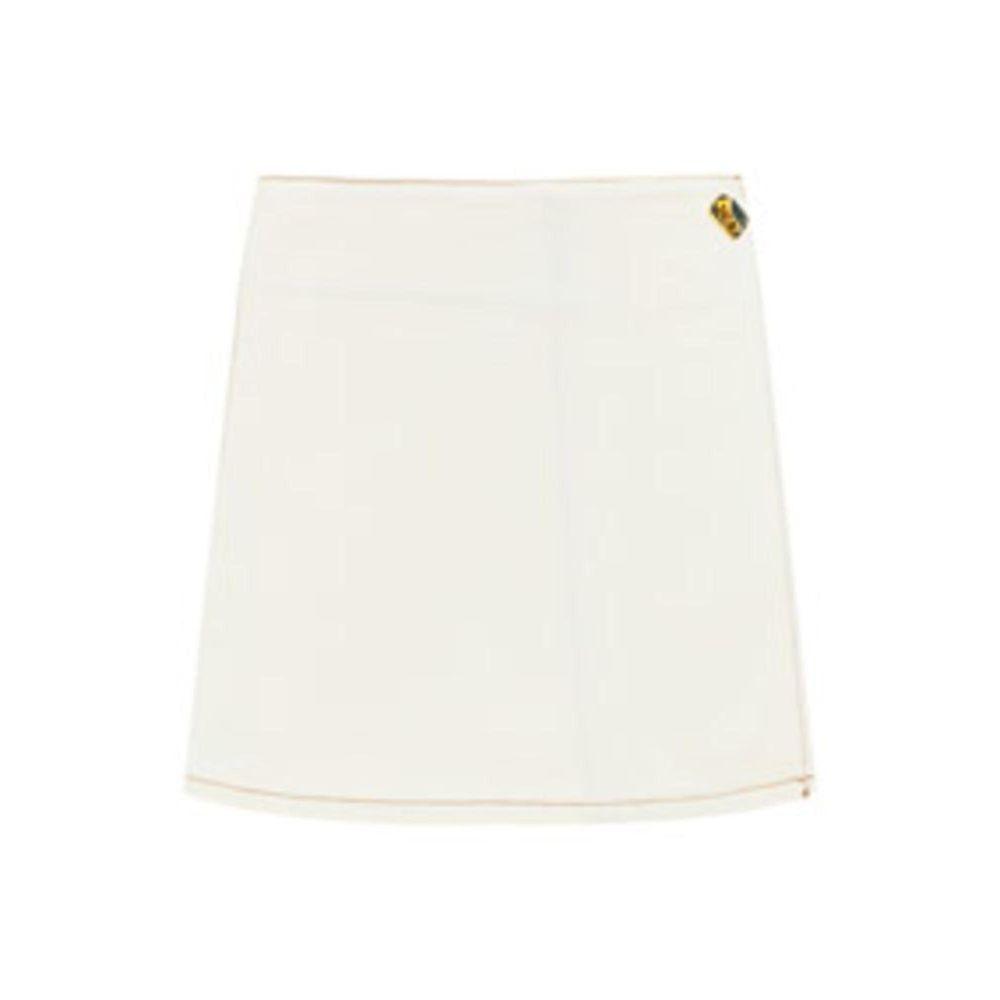 Ganni White Skirt - Arichezz.store