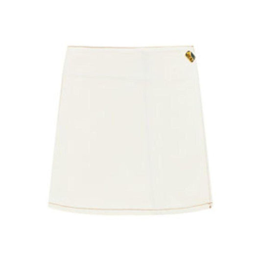 Ganni White Skirt - Arichezz.store