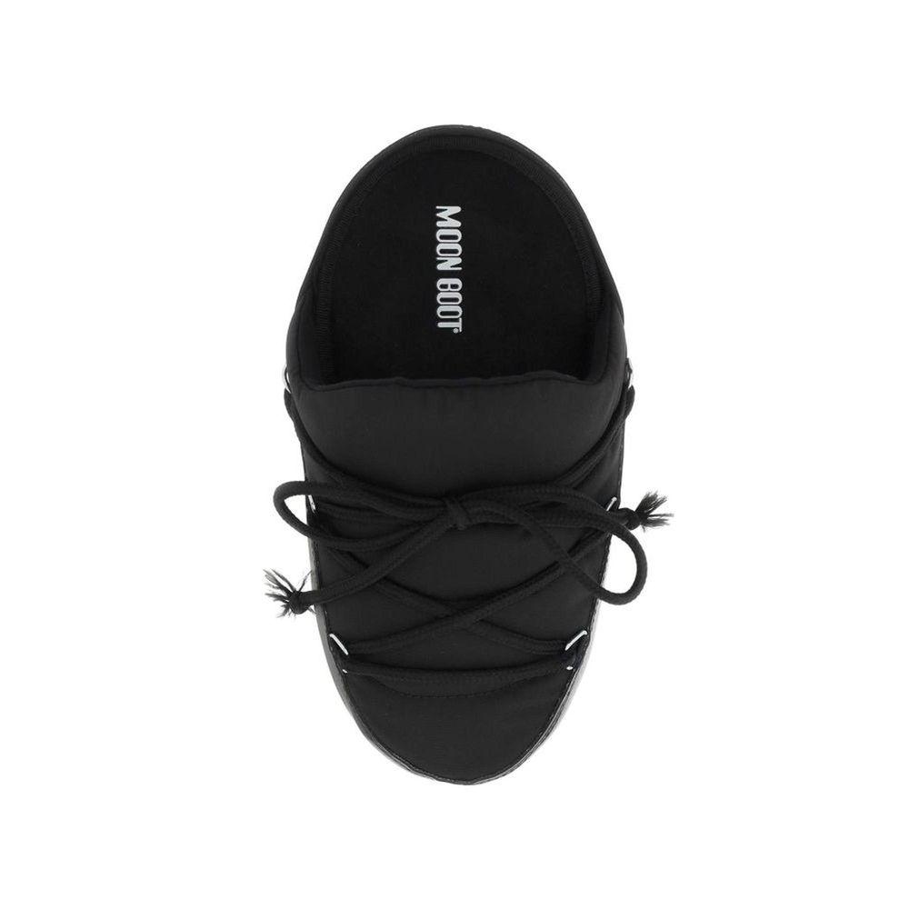 Moon Boot Black Flat Shoe - Arichezz.store