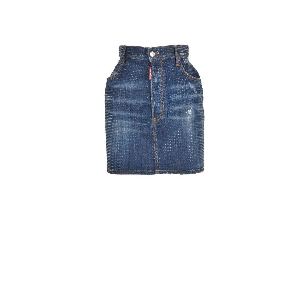 Dsquared² Blue Skirt - Arichezz.store