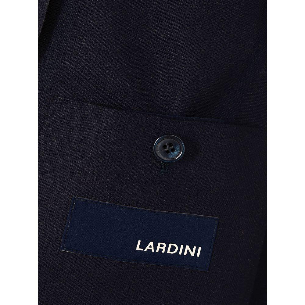 Elegant Blue Cotton Lardini Jacket - Arichezz.store