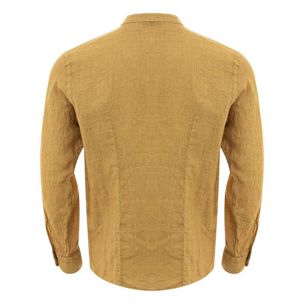 Gran Sasso Gold Linen Elegance Men's Shirt