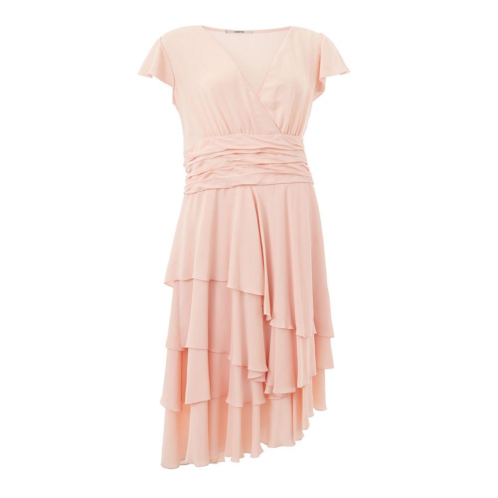 Lardini Elegant Pink Acetate Dress - Arichezz.store