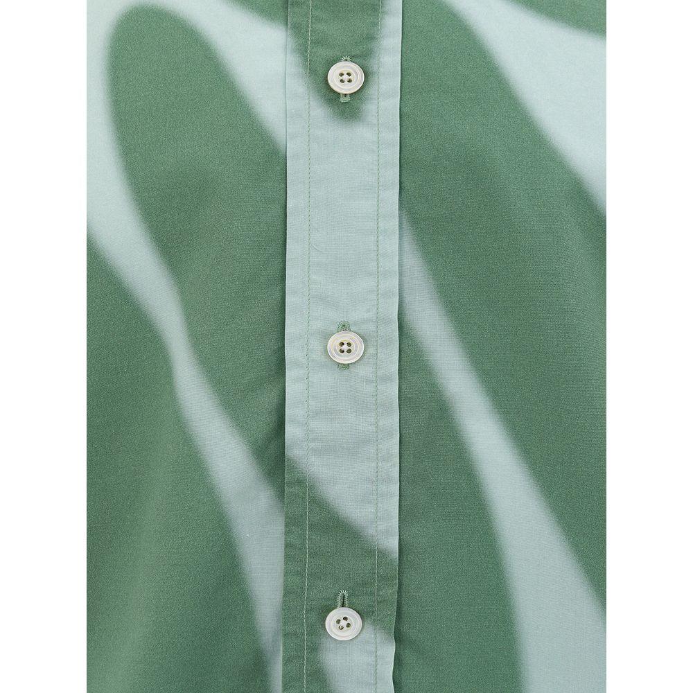 Tom Ford Elegant Green Cotton Shirt for Men - Arichezz.store