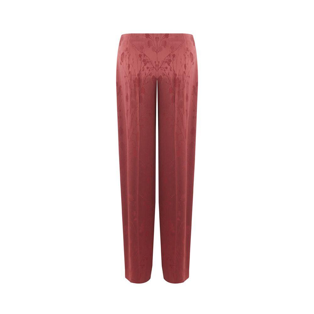 Lardini Elegant Red Tailored Pants