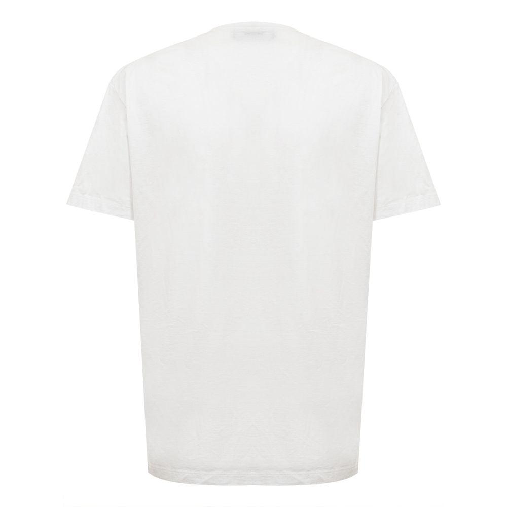 Dsquared² Chic White Cotton Staple Tee - Arichezz.store