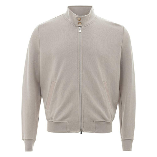 Gran Sasso Beige Cotton Cardigan for Men - Arichezz.store