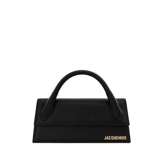 Jacquemus Elegant Black Leather Handbag - Arichezz.store