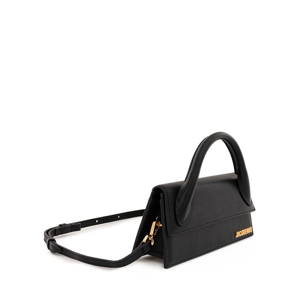 Jacquemus Elegant Black Leather Handbag - Arichezz.store