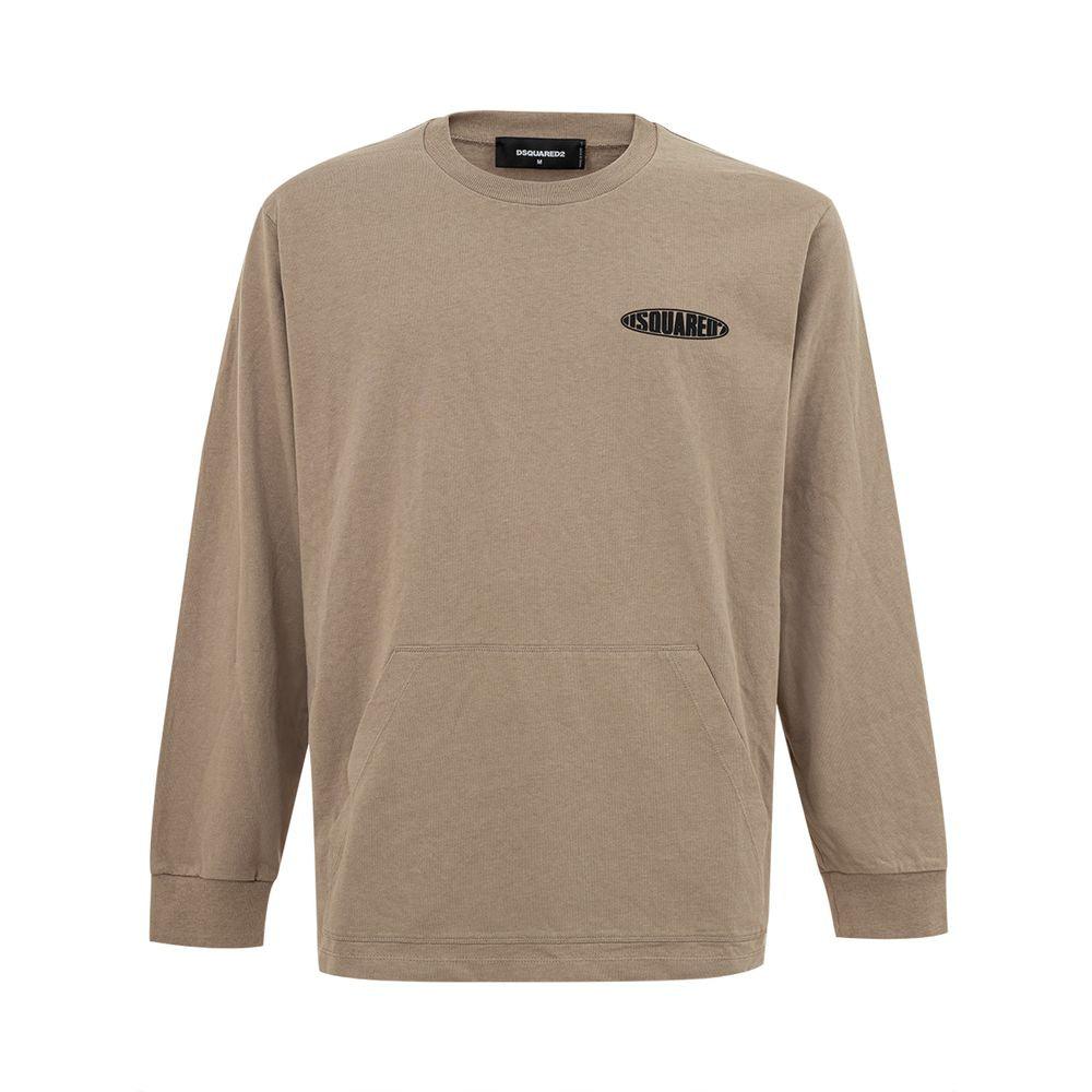 Dsquared² Beige Cotton T-Shirt - Arichezz.store