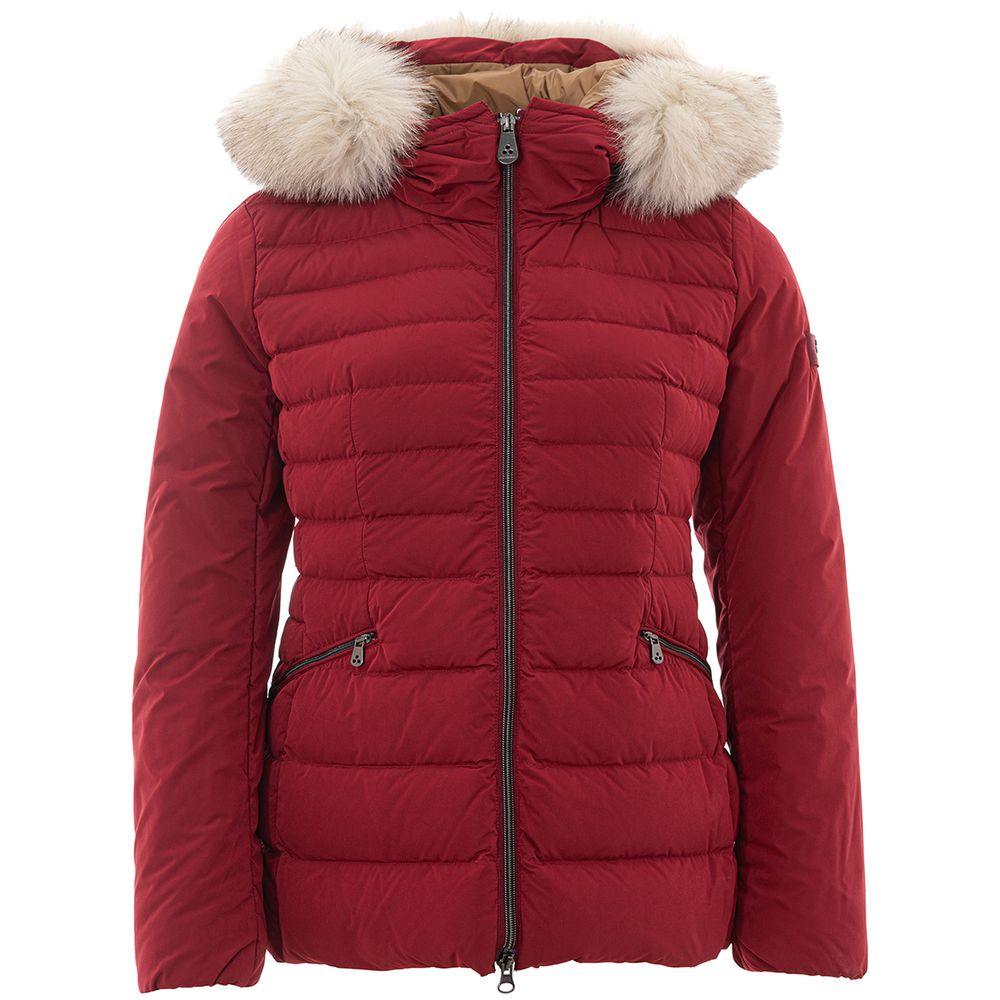 Peuterey Bordeaux Ladies Polyester Jacket - Arichezz.store