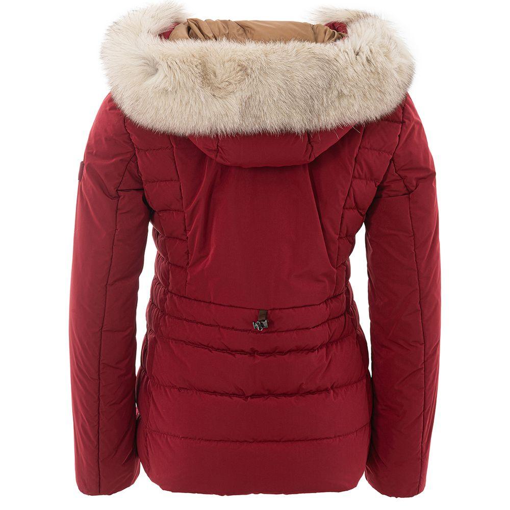 Peuterey Bordeaux Ladies Polyester Jacket - Arichezz.store