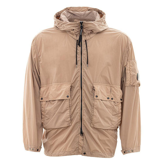 C.P. Company Elevated Urban Style Beige Polyamide Jacket - Arichezz.store