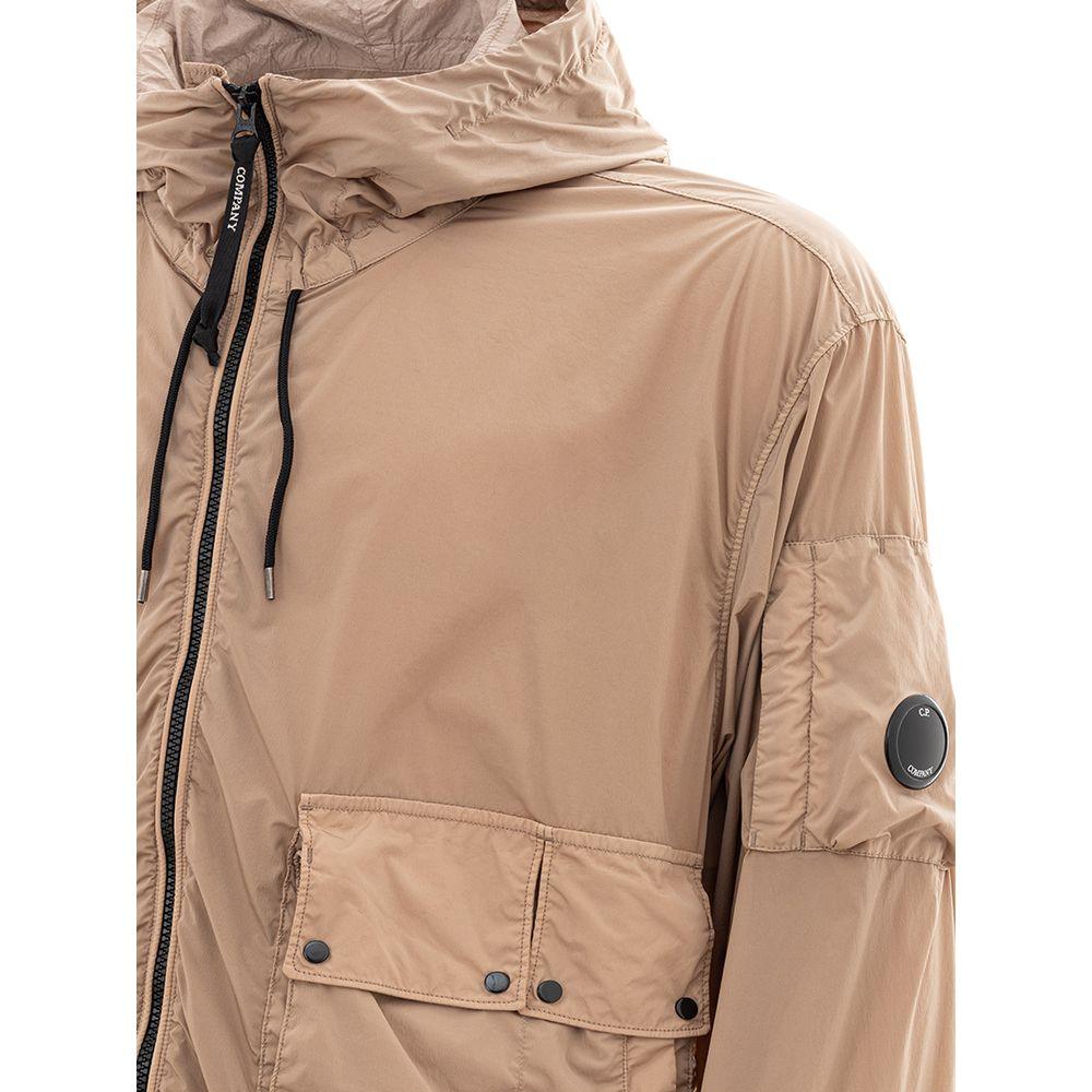 C.P. Company Elevated Urban Style Beige Polyamide Jacket - Arichezz.store