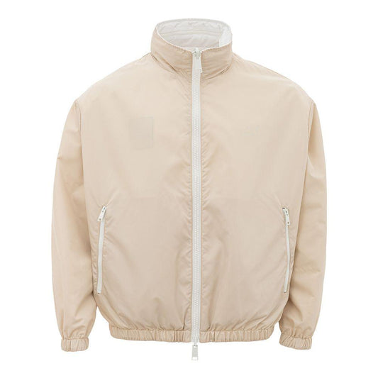 Armani Exchange Beige Polyamide Jacket for the Modern Man - Arichezz.store