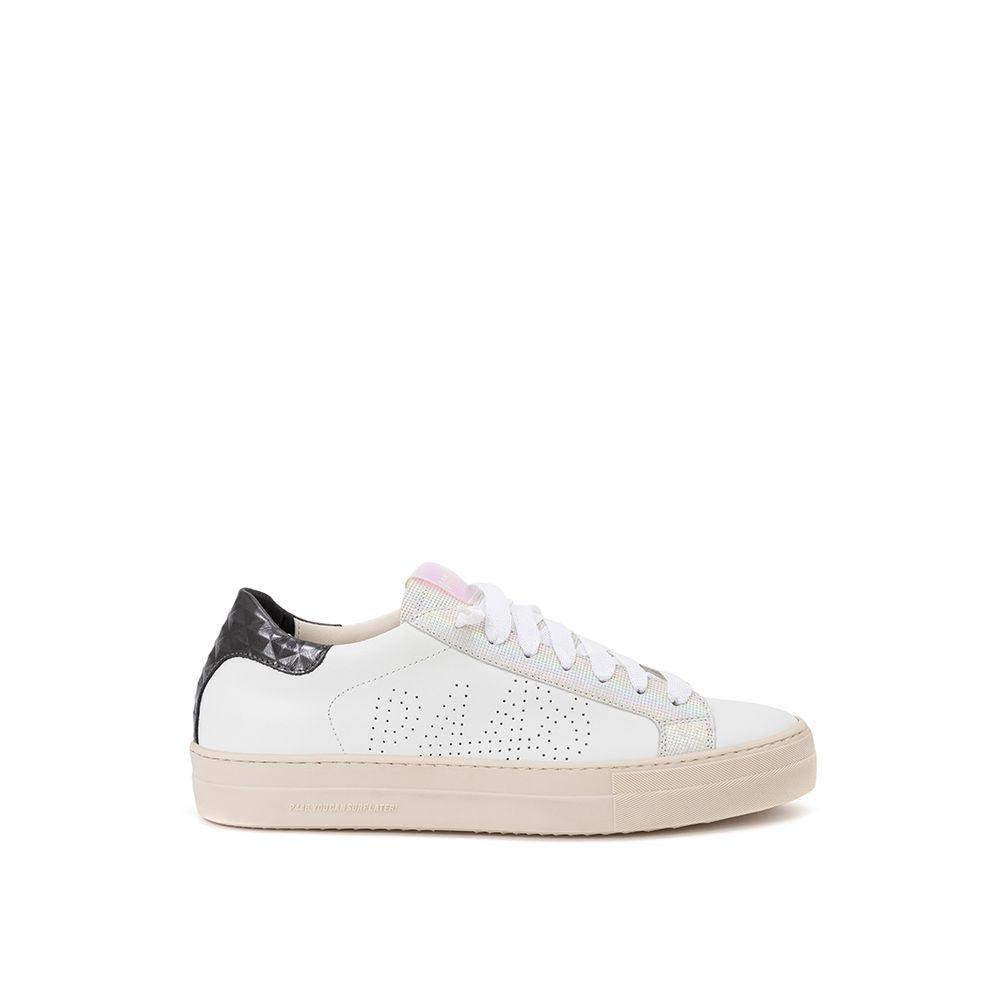 P448 Elevate Your Sneaker Game with All-White Italian Leather Kicks - Arichezz.store