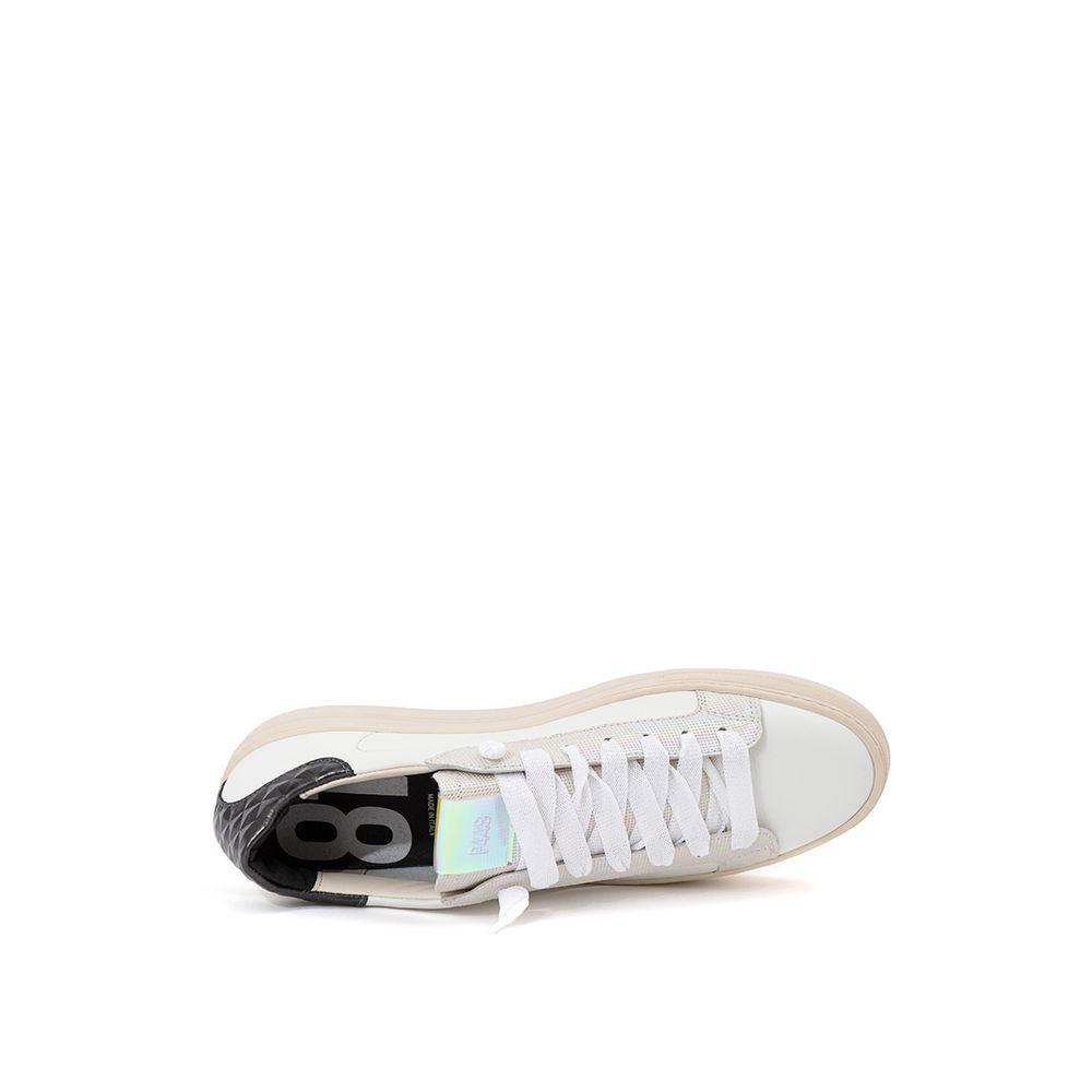 P448 Elevate Your Sneaker Game with All-White Italian Leather Kicks - Arichezz.store