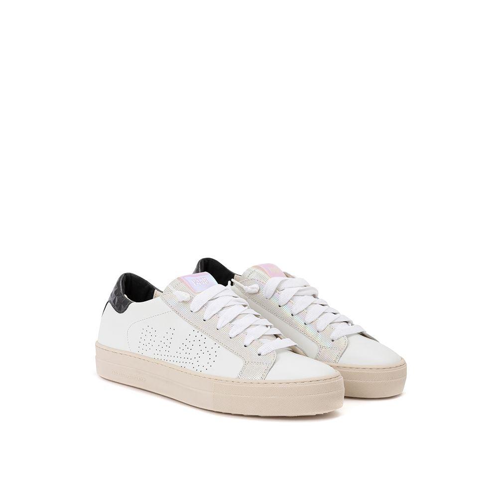 P448 Elevate Your Sneaker Game with All-White Italian Leather Kicks - Arichezz.store