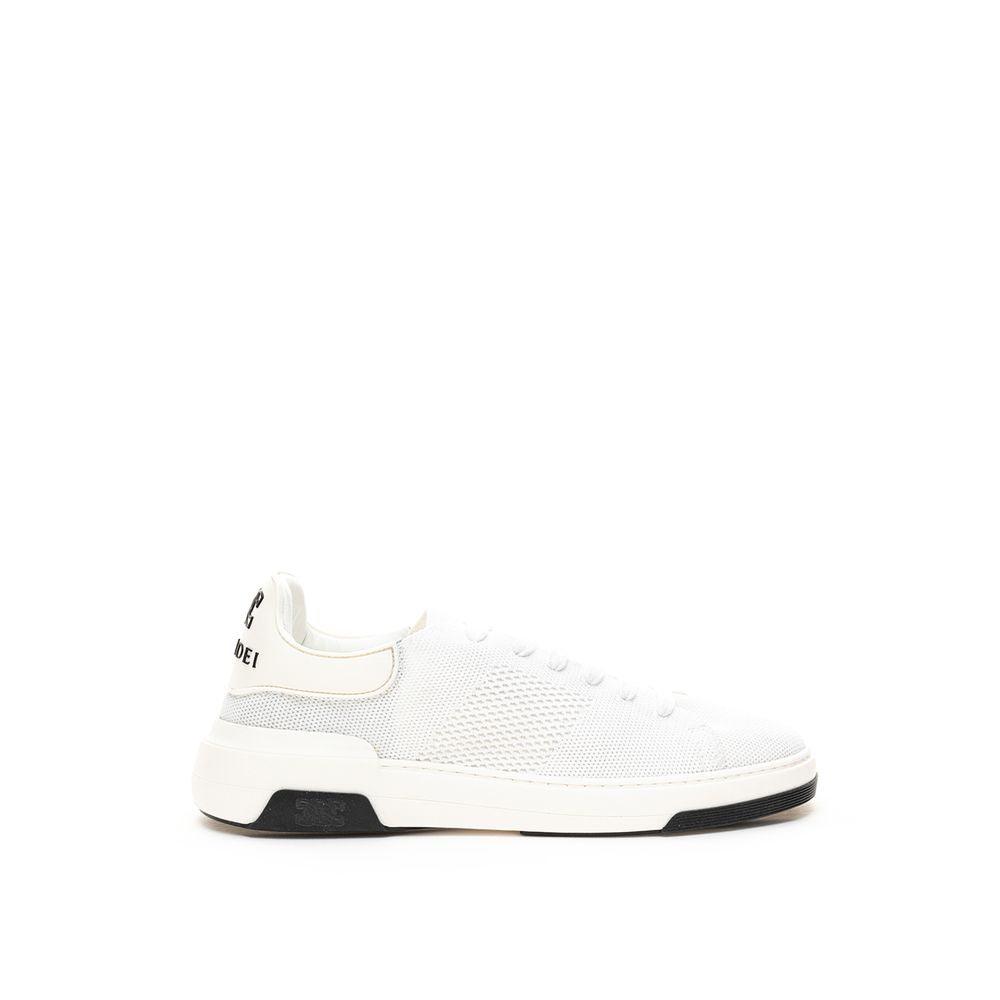 Casadei Elegant White Leather Sneakers - Arichezz.store