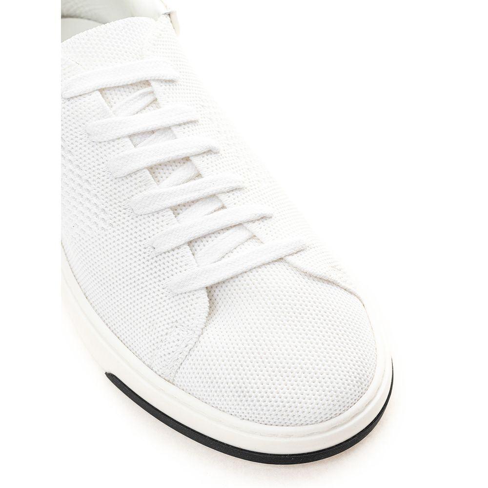 Casadei Elegant White Leather Sneakers - Arichezz.store