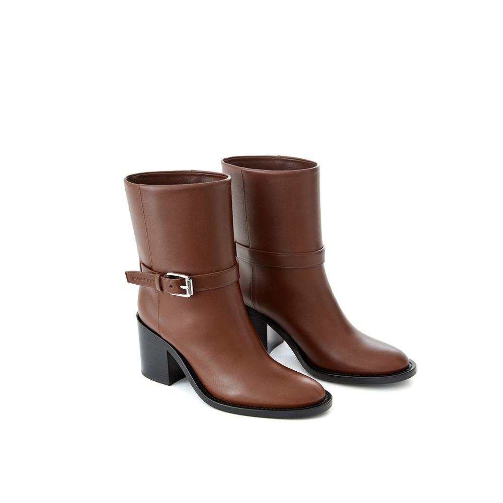 Burberry Brown Leather Boot - Arichezz.store