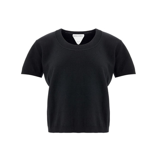 Bottega Veneta Black Cashmere Tops & T-Shirt - Arichezz.store