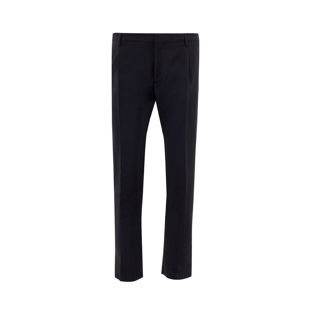 Valentino Black Wool Jeans & Pant - Arichezz.store