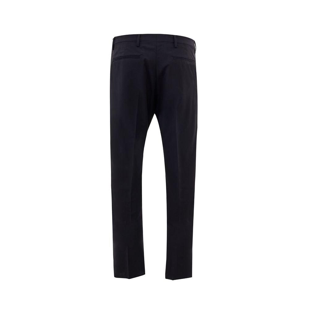 Valentino Black Wool Jeans & Pant - Arichezz.store