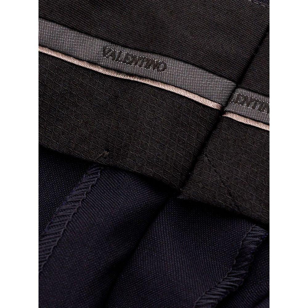 Valentino Black Wool Jeans & Pant - Arichezz.store