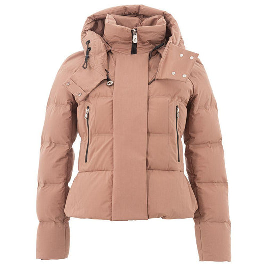 Peuterey Pink Cotton Puffy Jacket - Arichezz.store