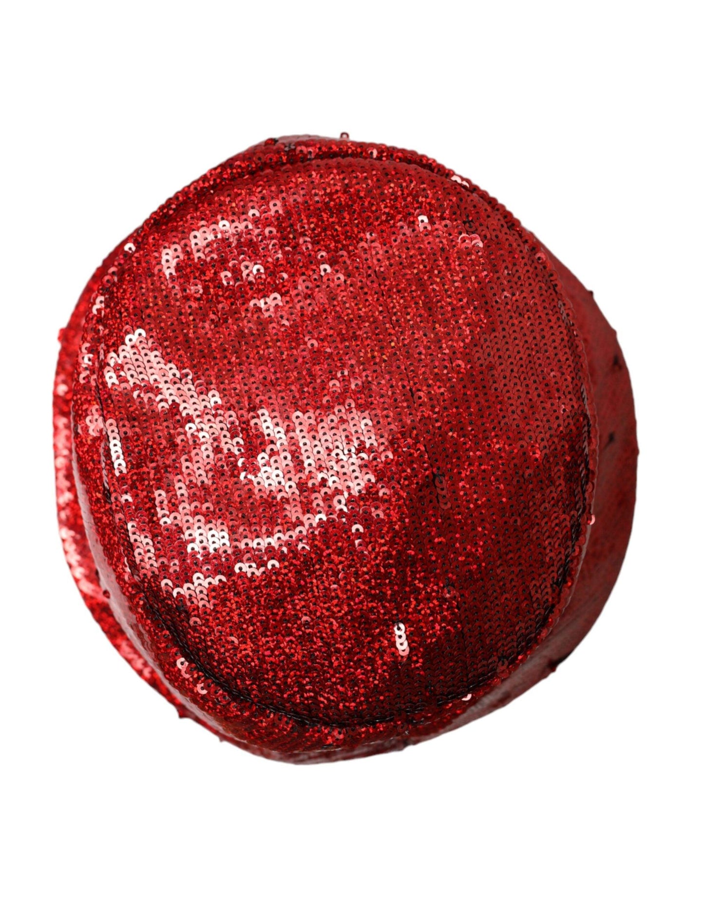 Dolce & Gabbana Red Sequined Nylon Bucket Hat Men - Arichezz.store