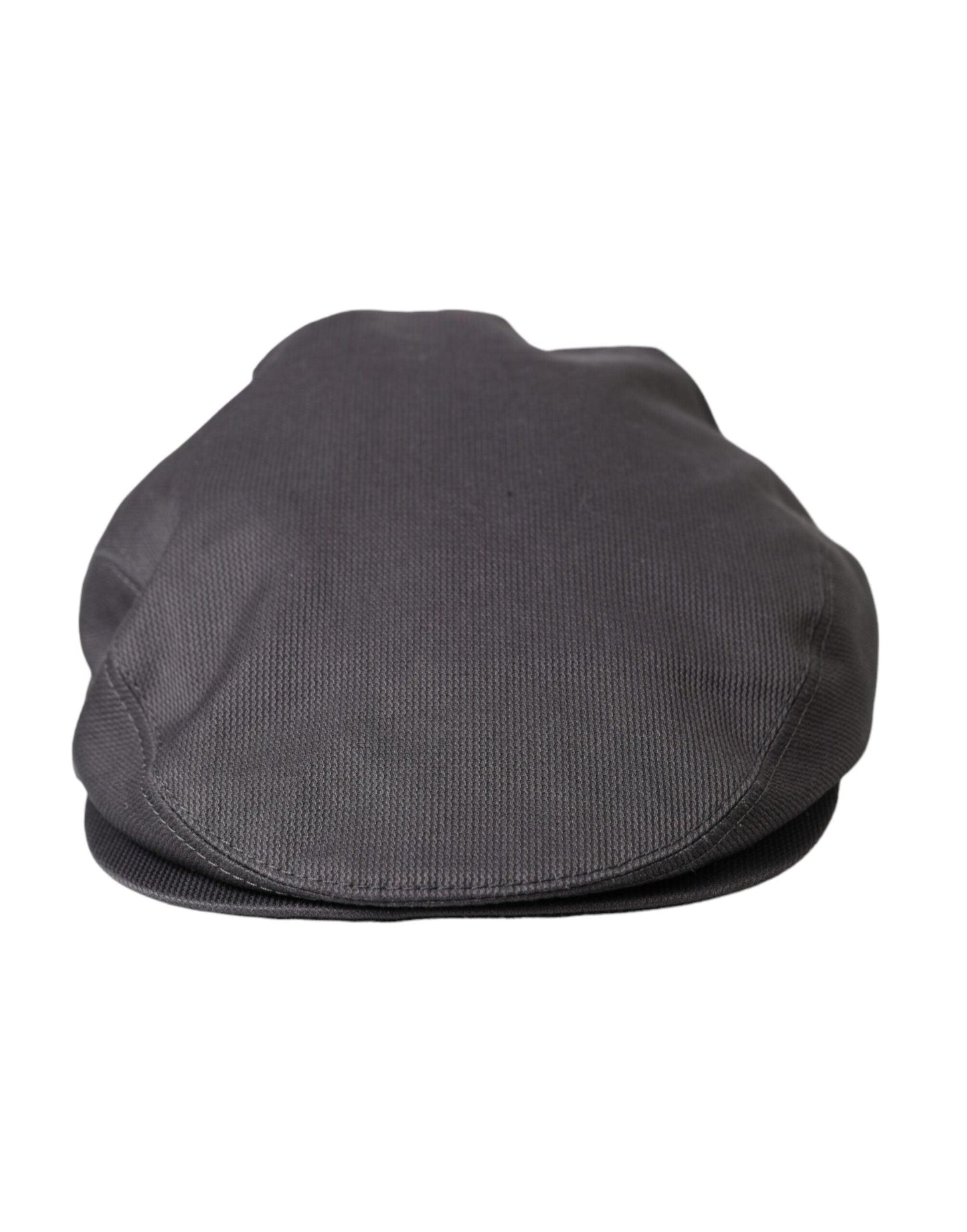 Dolce & Gabbana Gray Cotton Cloth Newsboy Hat Men - Arichezz.store