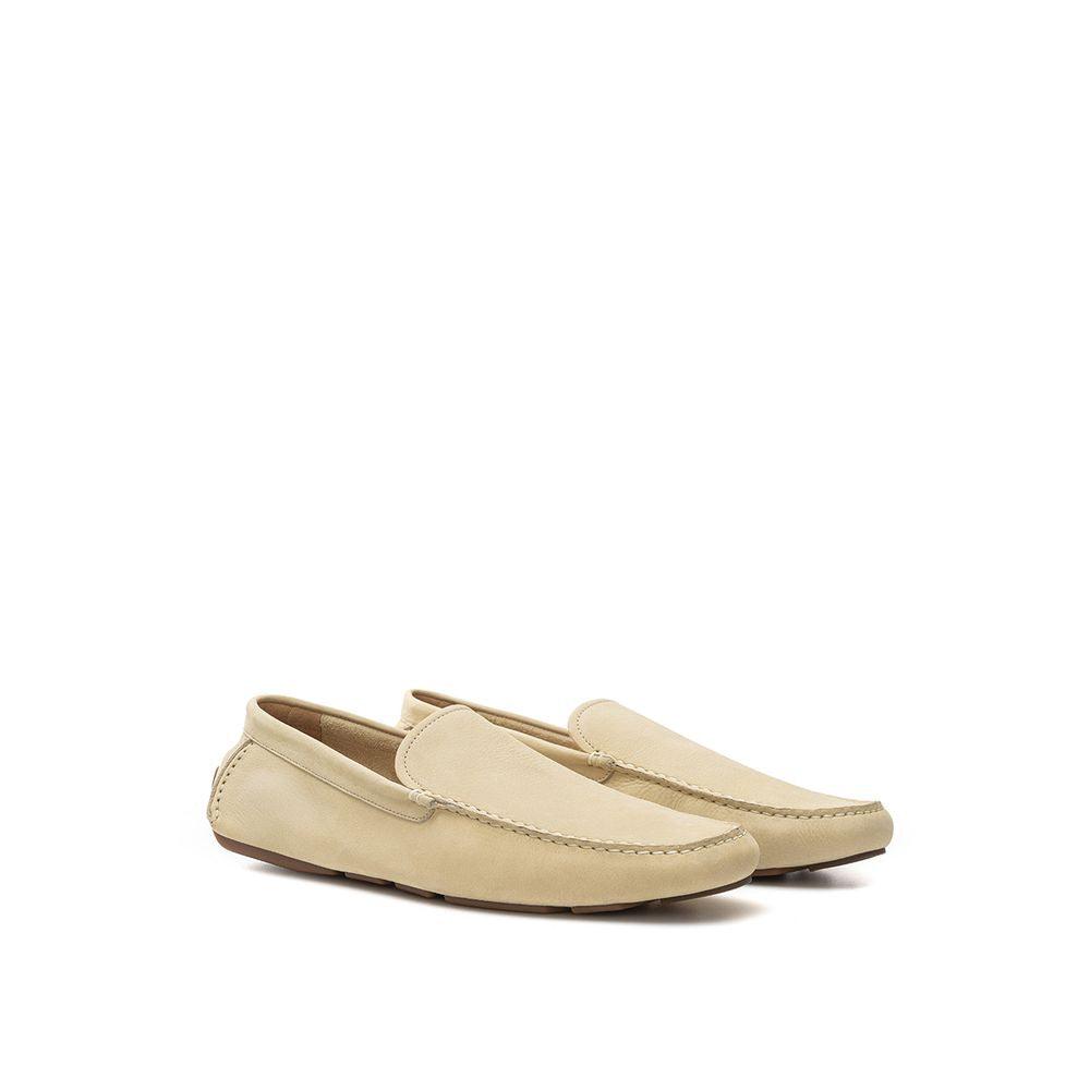 Bally Beige Leather Loafer - Arichezz.store