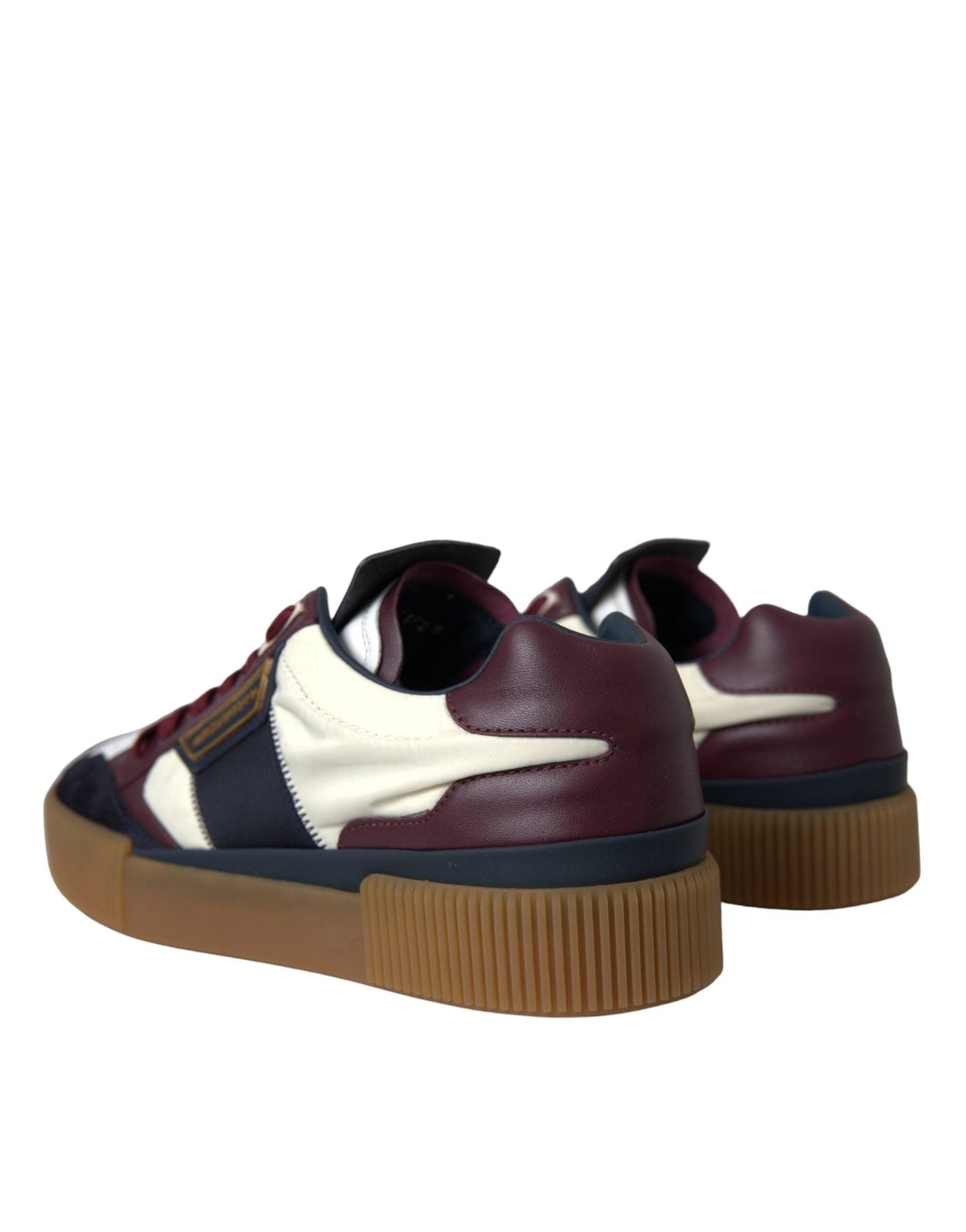 Dolce & Gabbana Multicolor Miami Leather Low Top Sneakers Shoes - Arichezz.store