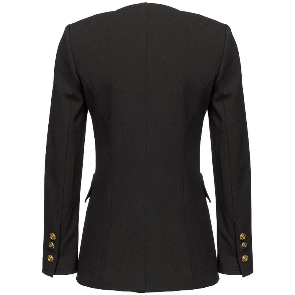 PINKO Black Viscose Suits & Blazer - Arichezz.store