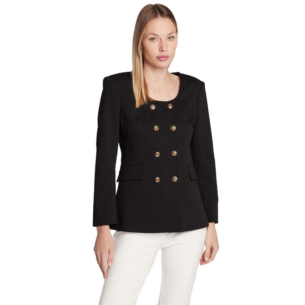 PINKO Black Viscose Suits & Blazer - Arichezz.store