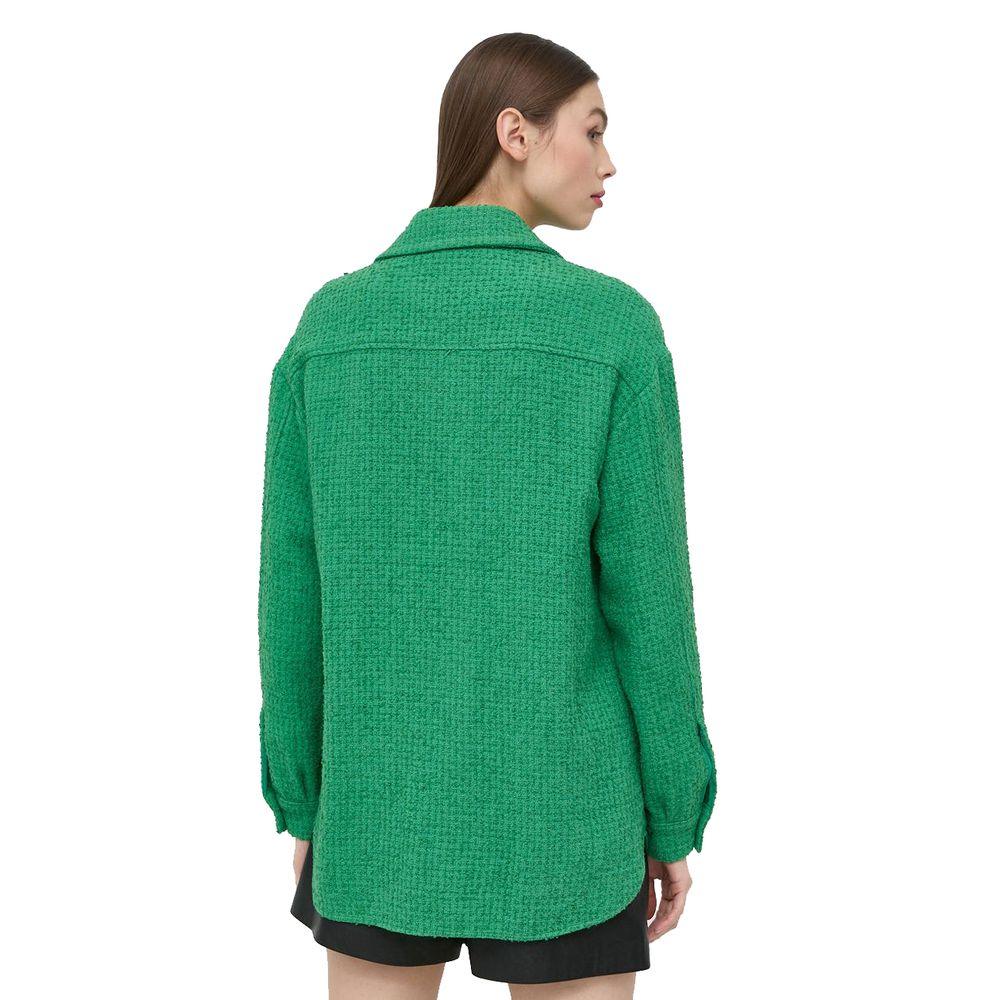 PINKO Green Cotton Shirt - Arichezz.store