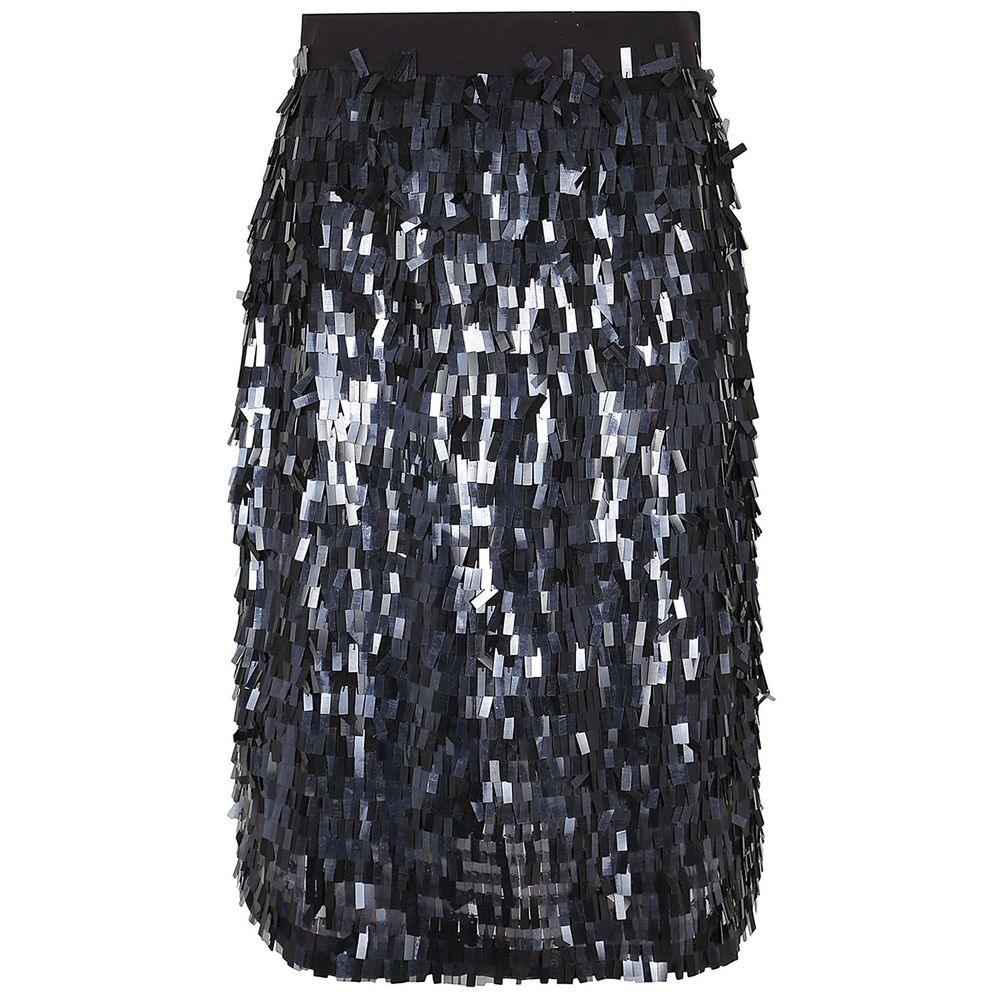 PINKO Black Polyester Skirt - Arichezz.store