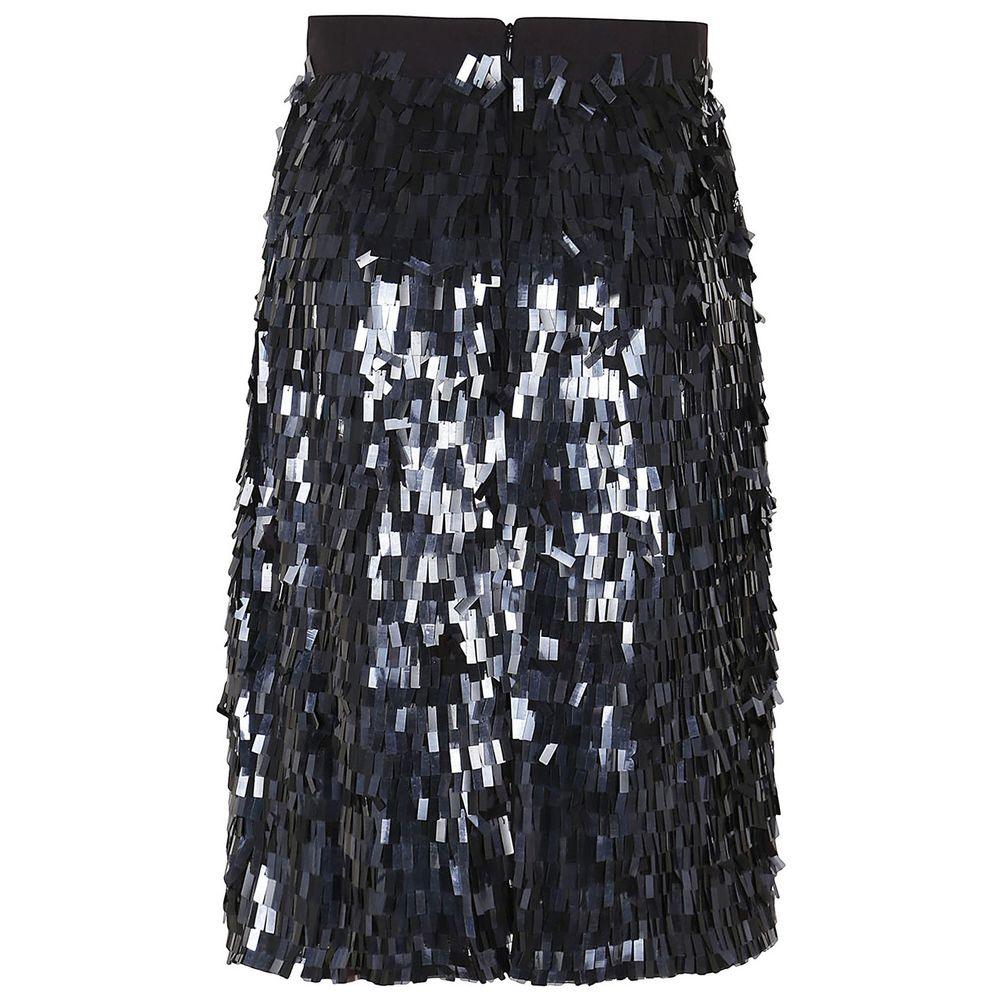 PINKO Black Polyester Skirt - Arichezz.store