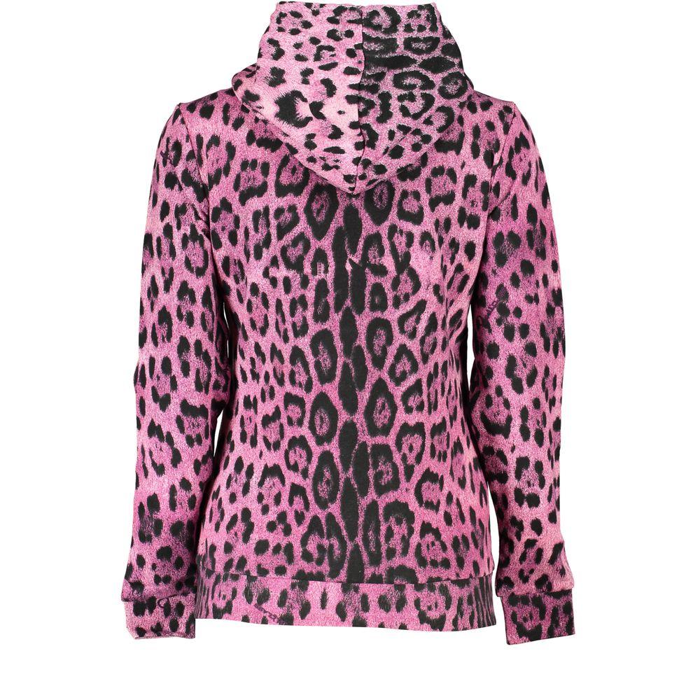 Cavalli Class Pink Cotton Women Sweater - Arichezz.store